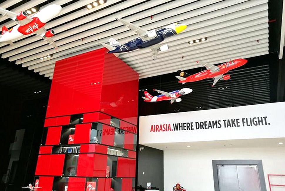 Reception Area, AirAsia RedQ