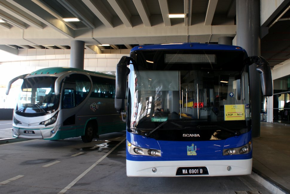 Free shuttle bus between KLIA, klia2 and LTCP
