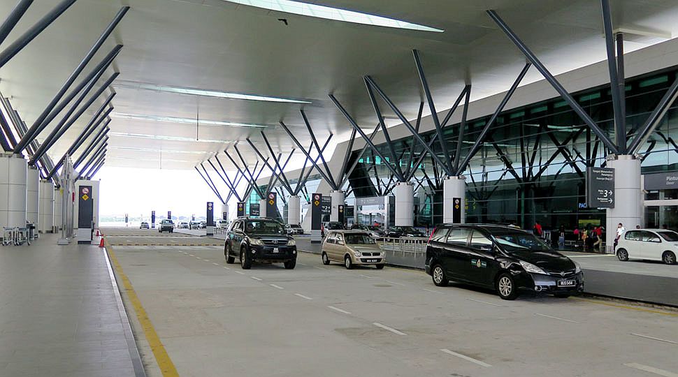 Valet parking facility at klia2 Level 3 Departures drop-off area