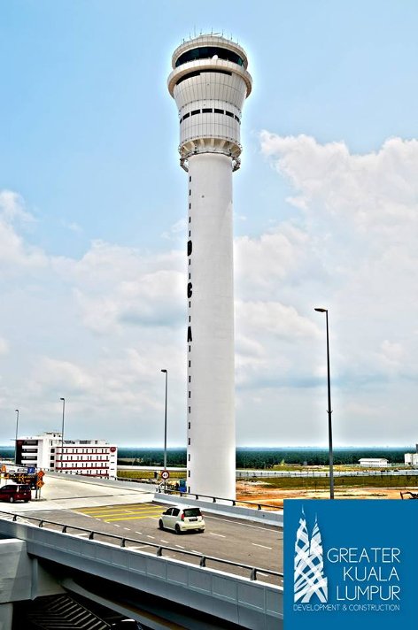 Air Traffic Control Tower, Tower West - photo credits: Greater Kuala Lumpur Development & Construction