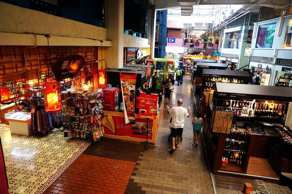 Central market is close to the Petaling Street