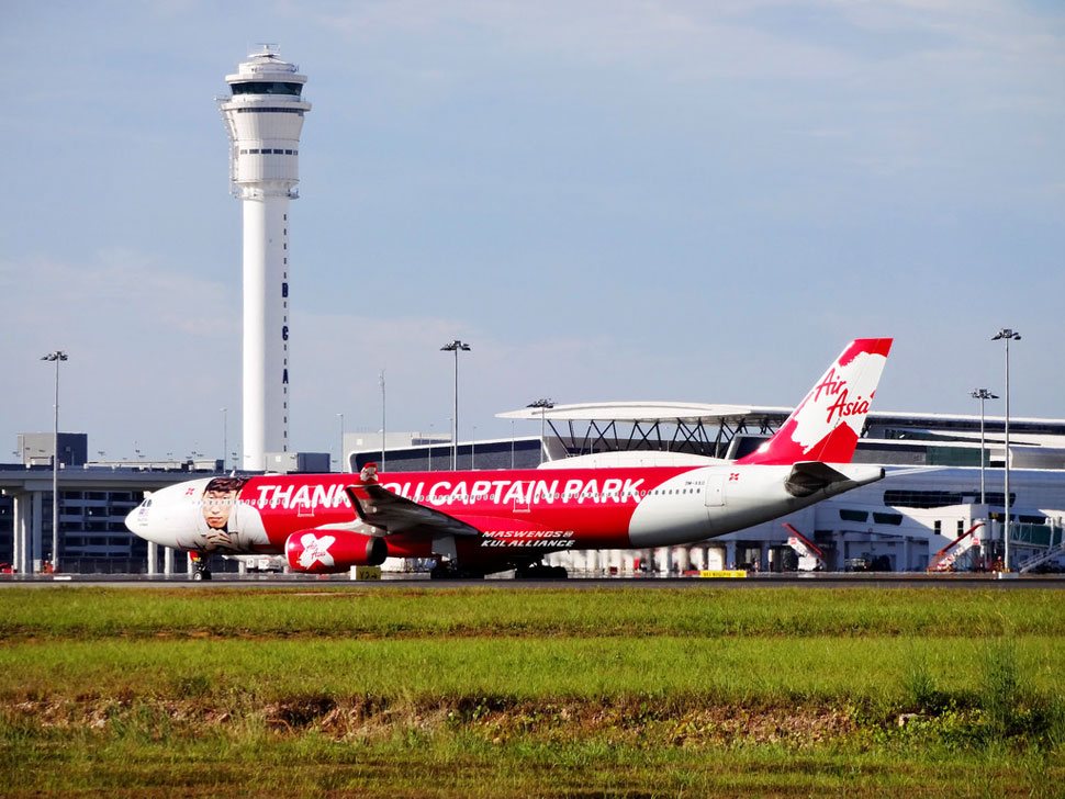 AirAsia flight and klia2