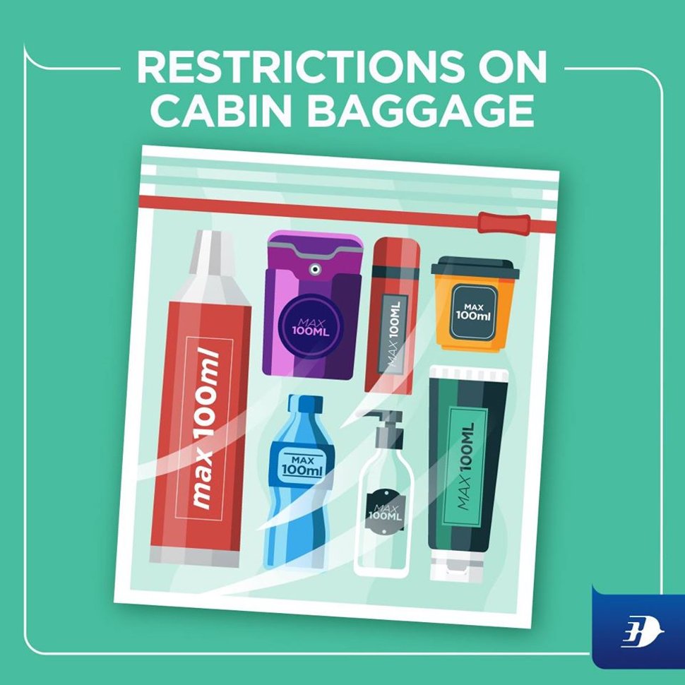 Restrictions on cabin baggage