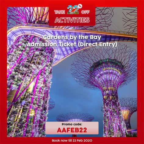 Gardens by the Bay Admission Ticket