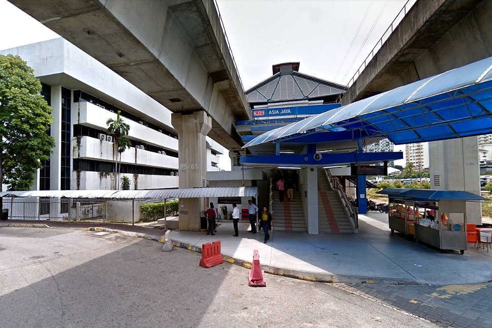 Asia Jaya LRT station