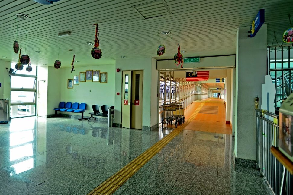 Waiting area at station