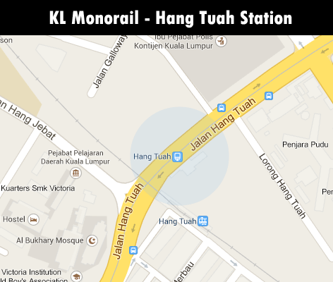 Hang Tuah monorail station