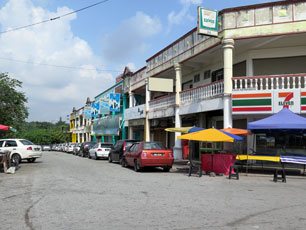 Nilai KTM Komuter station surrounding areas