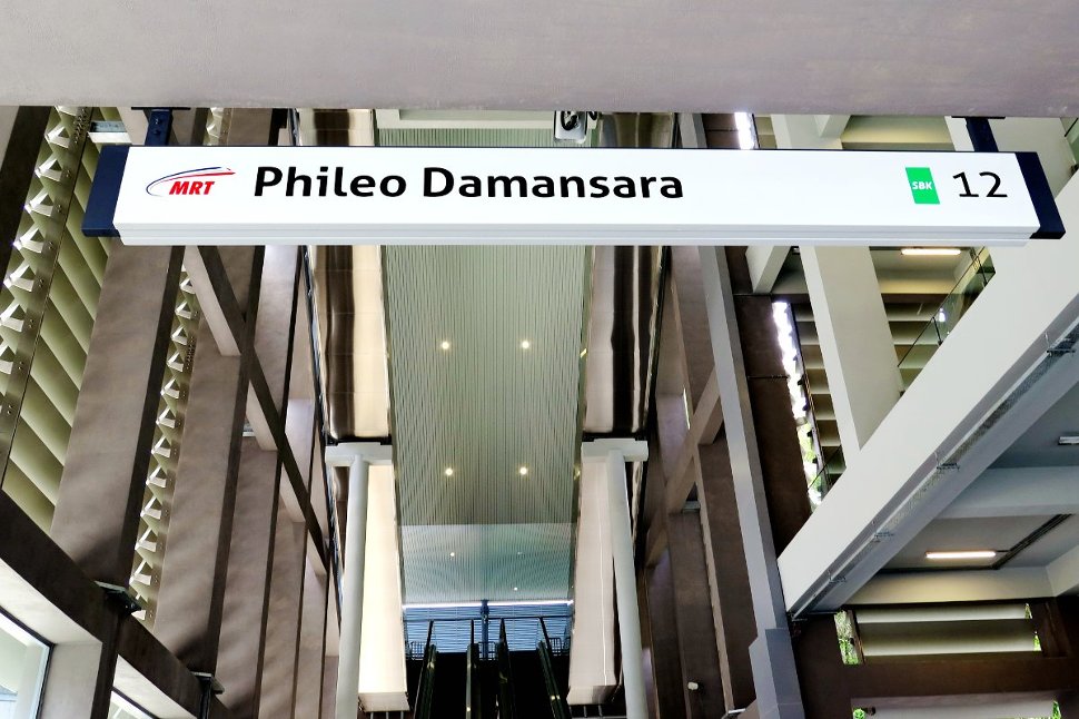 Entrance A of Phileo Damansara station
