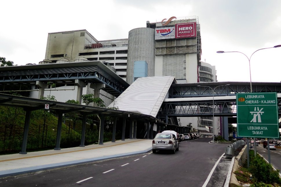 Entrance A: West side of Jalan Cheras