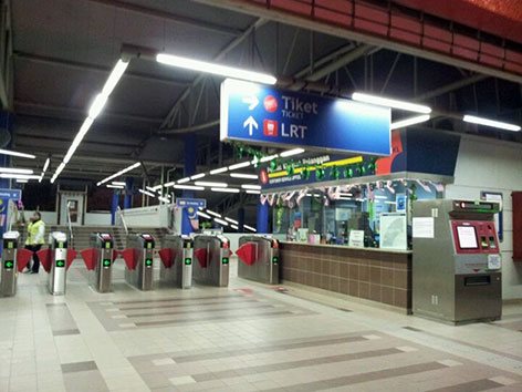 Bandar Tun Razak LRT station