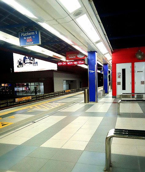 Kelana Jaya LRT Station