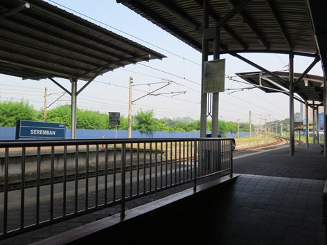 Platforms & tracks, Seremban KTM Komuter Station