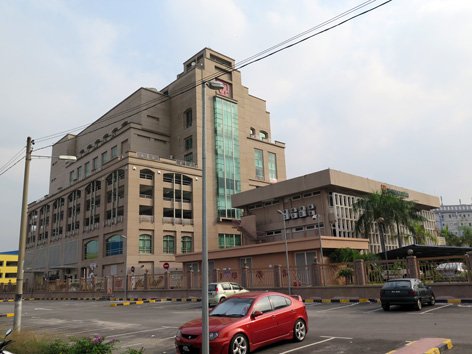Tenaga Nasional Berhad Building near Seremban KTM Komuter Station