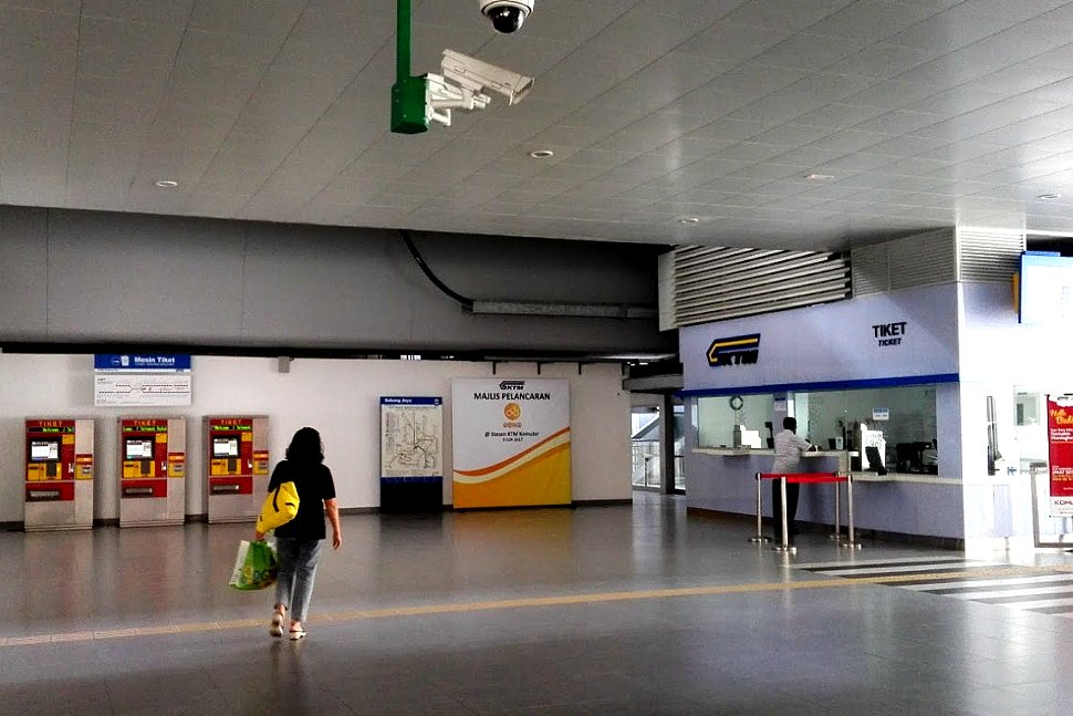 Ticket counters and customer service office