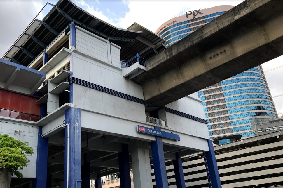 Taman Jaya LRT station