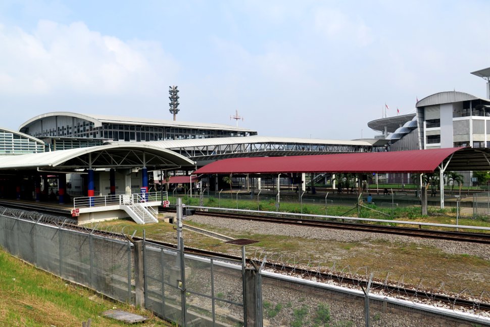 LRT station, KTM Komuter station, ERL station, and Terminal Bersepadu Selatan (TBS) hub