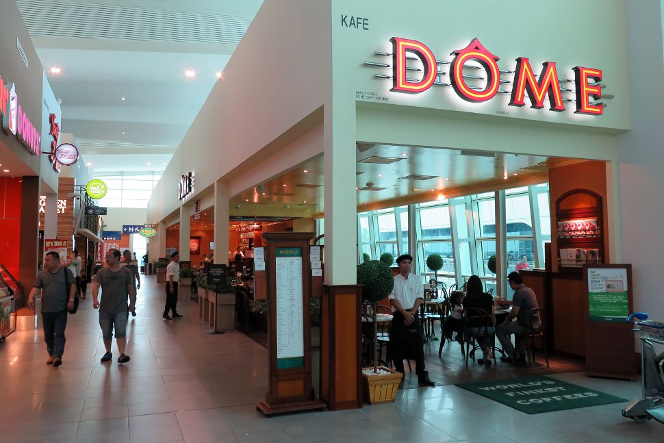 Dome Cafe, Departure Hall, klia2 Main Terminal Building