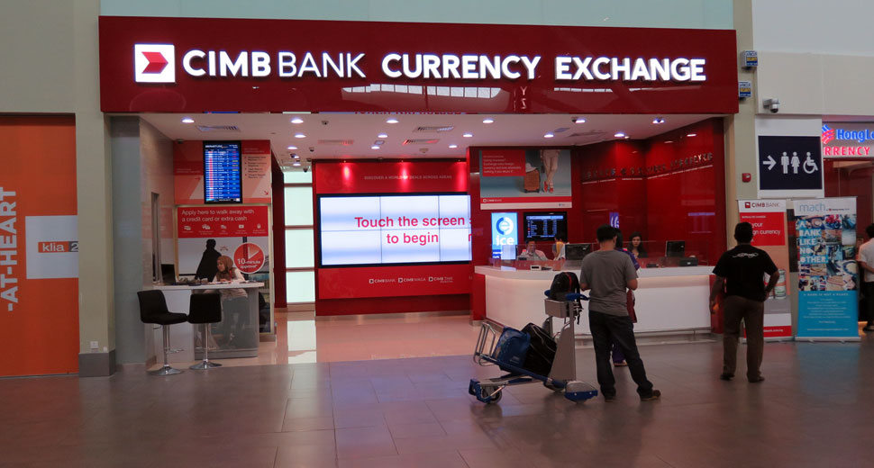 CIMB Bank Currency Exchange, klia2