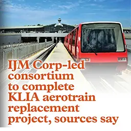 IJM Corp-led consortium to complete KLIA aerotrain replacement project
