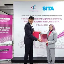 SITA offers ERL check-in kiosks, self bag drop through collaboration