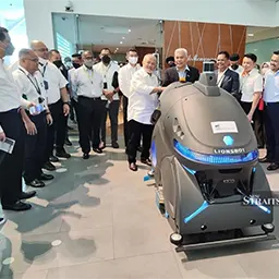 Smart cleaning robot reports for duty at KLIA2