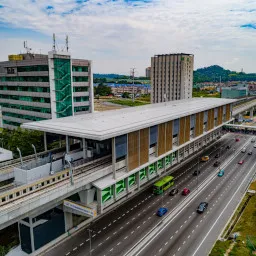 Sri Damansara Barat MRT station serving Bandar Sri Damansara suburb