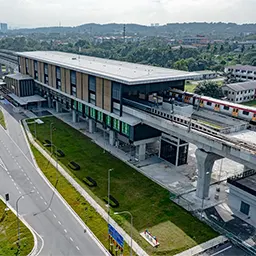 UPM MRT station serving Universiti Putra Malaysia main campus