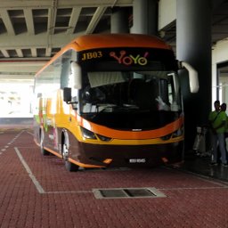 Yoyo Bus at klia2 & KLIA to Ipoh, Taiping, Yong Peng and Johor Bahru
