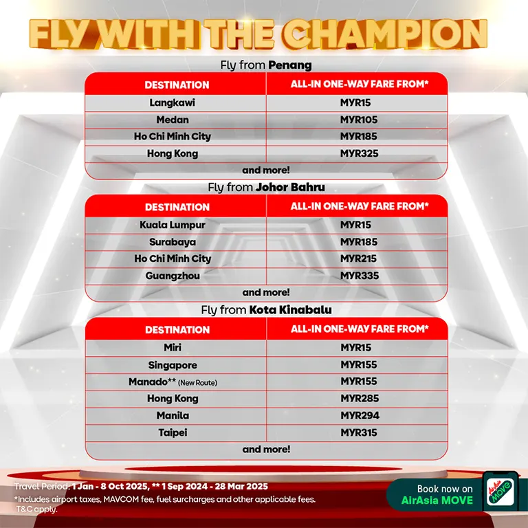Fly with the Champion