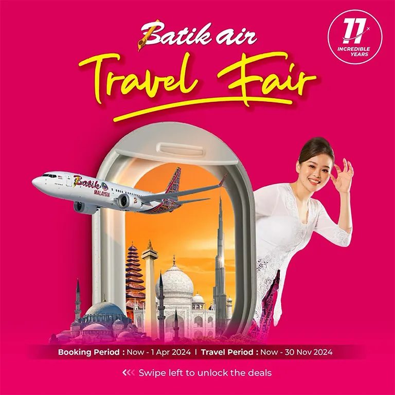 Batik Air Travel Fair is now LIVE!