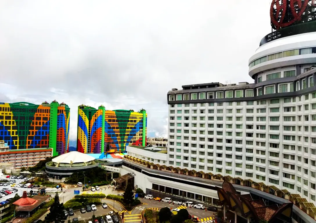 View of the Genting Grand Hotel and First World Hotel