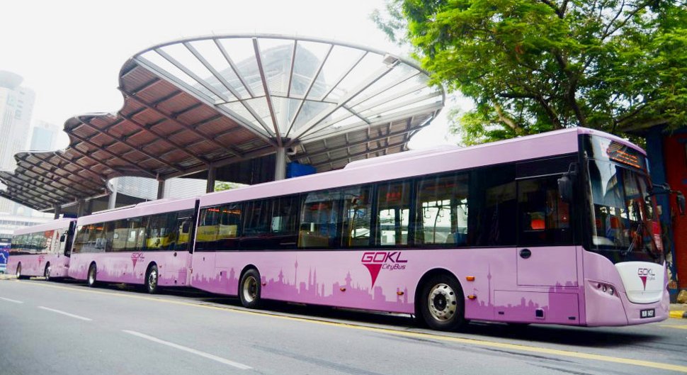 Go KL City Bus near Pasar Seni station