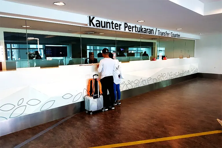 Transfer Hall at Main Terminal Building