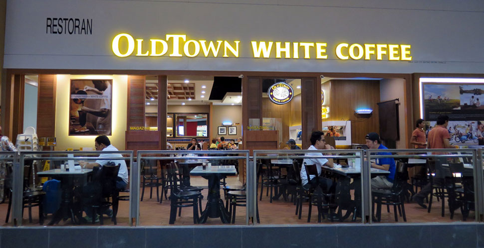 OldTown White Coffee near Arrival hall