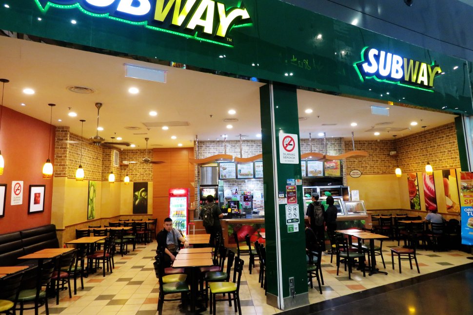 Subway at level 3, Gateway@klia2 mall