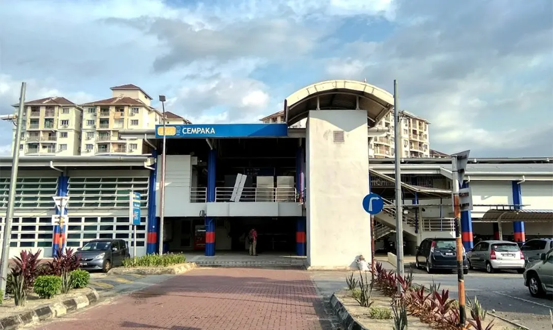 Cempaka LRT Station
