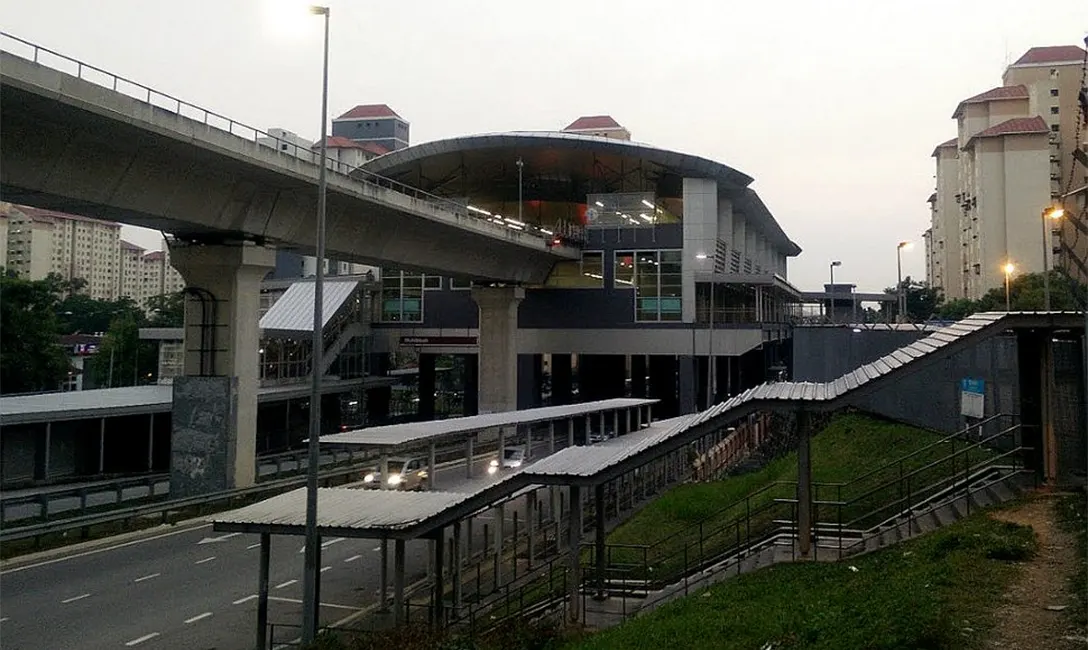 Muhibbah LRT station