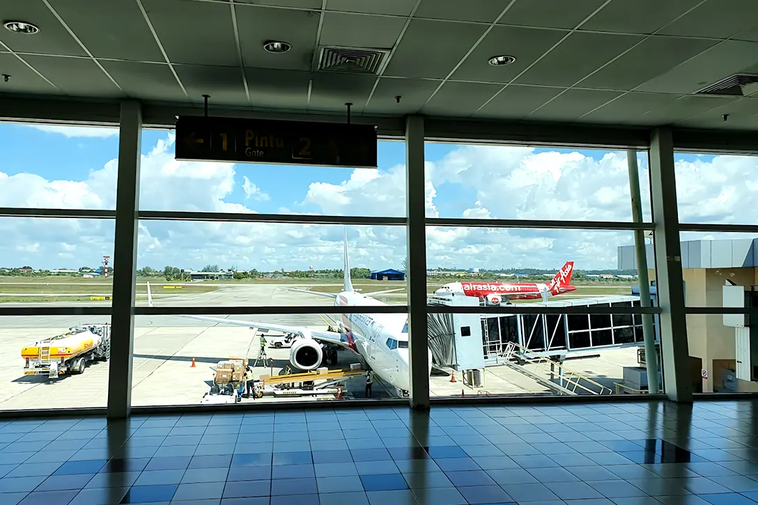 View from the Arrival Hall