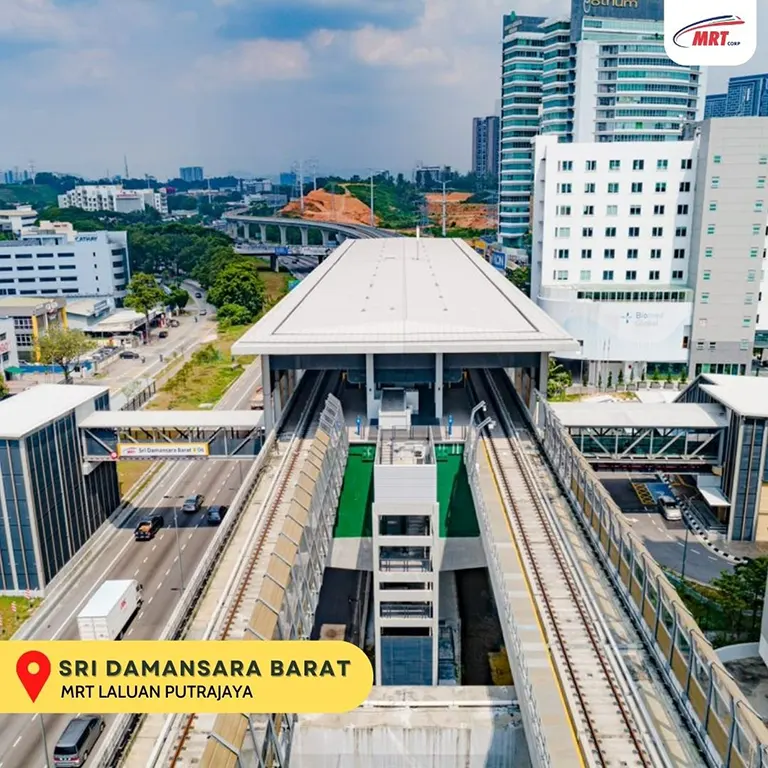 Sri Damansara Barat MRT station
