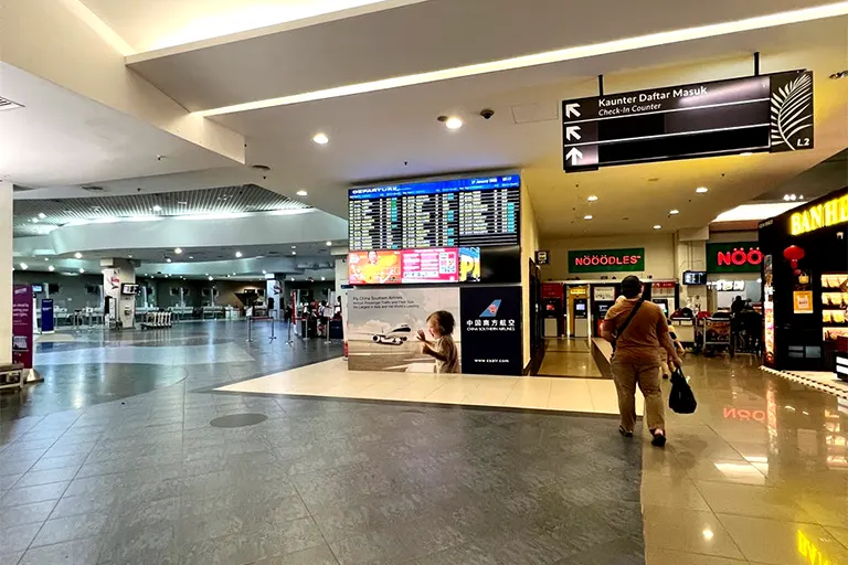 Facilities and services at the airport
