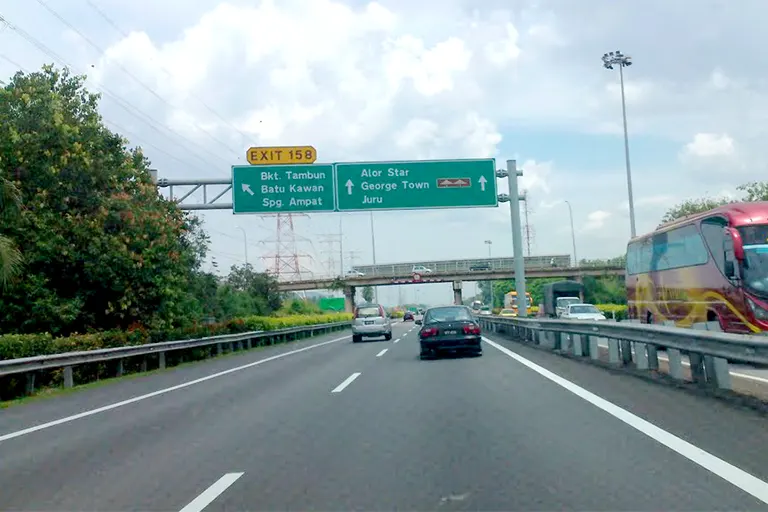Exit Bukit Tambun, Batu Kawan, Spg Ampat PLUS Highway Northbound