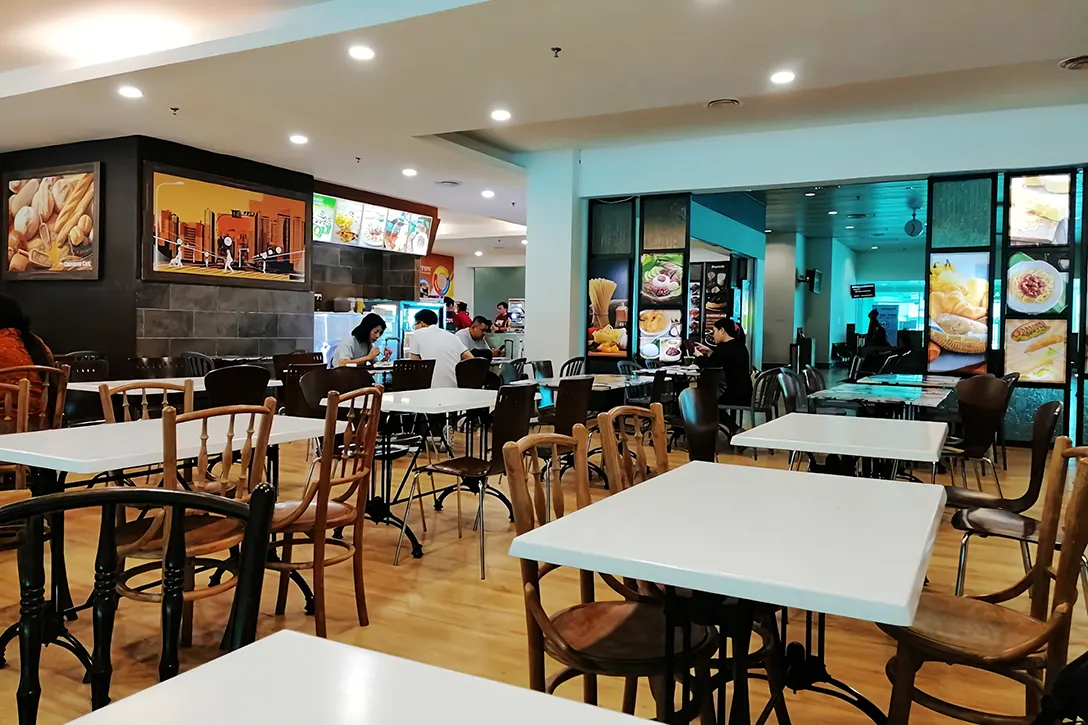 Dining area at Sibu International Airport