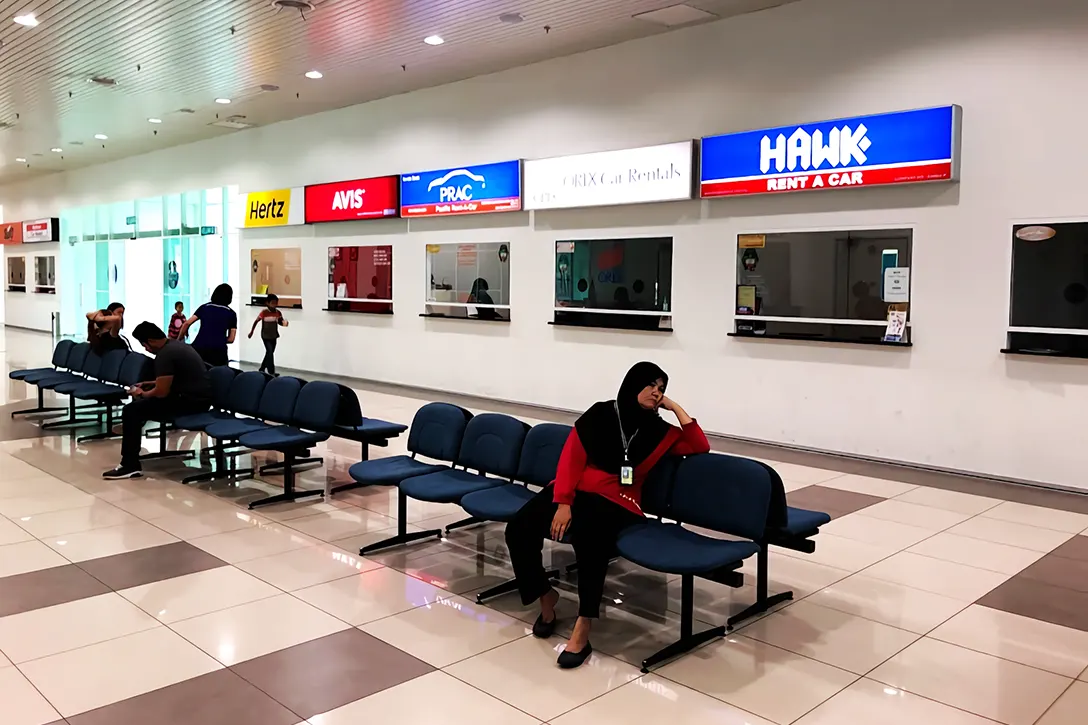 Car rental services, Sultan Haji Ahmad Shah Airport